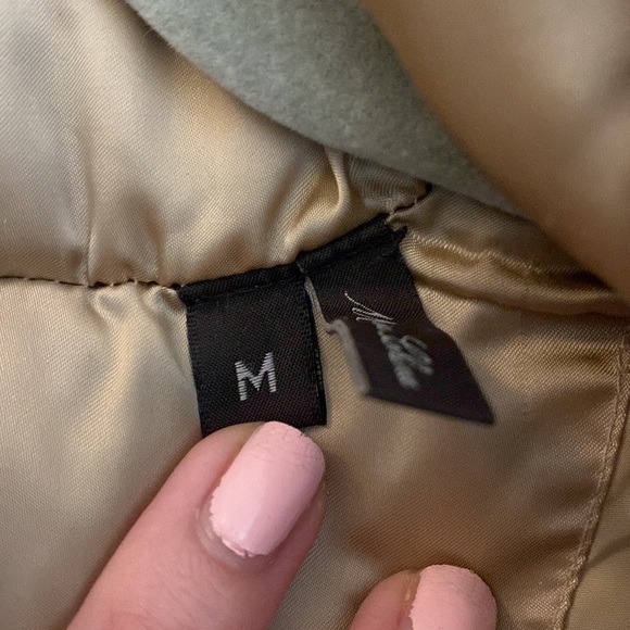 Andrew Marc Gold Hooded Jacket With Detachable Sleeves Size M - Picture 4 of 9
